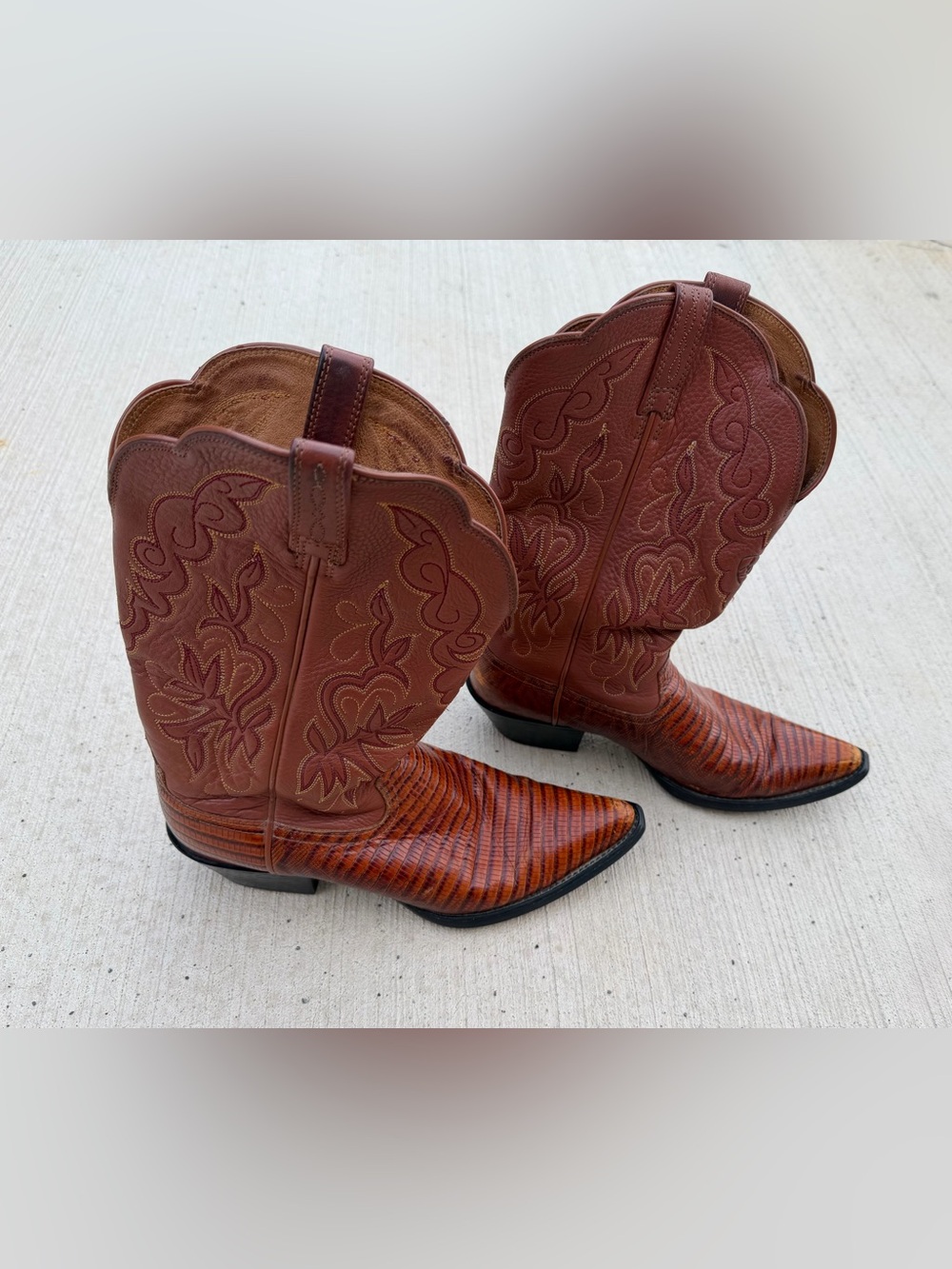 Ariat Brown Western Leather Cowboy Boots